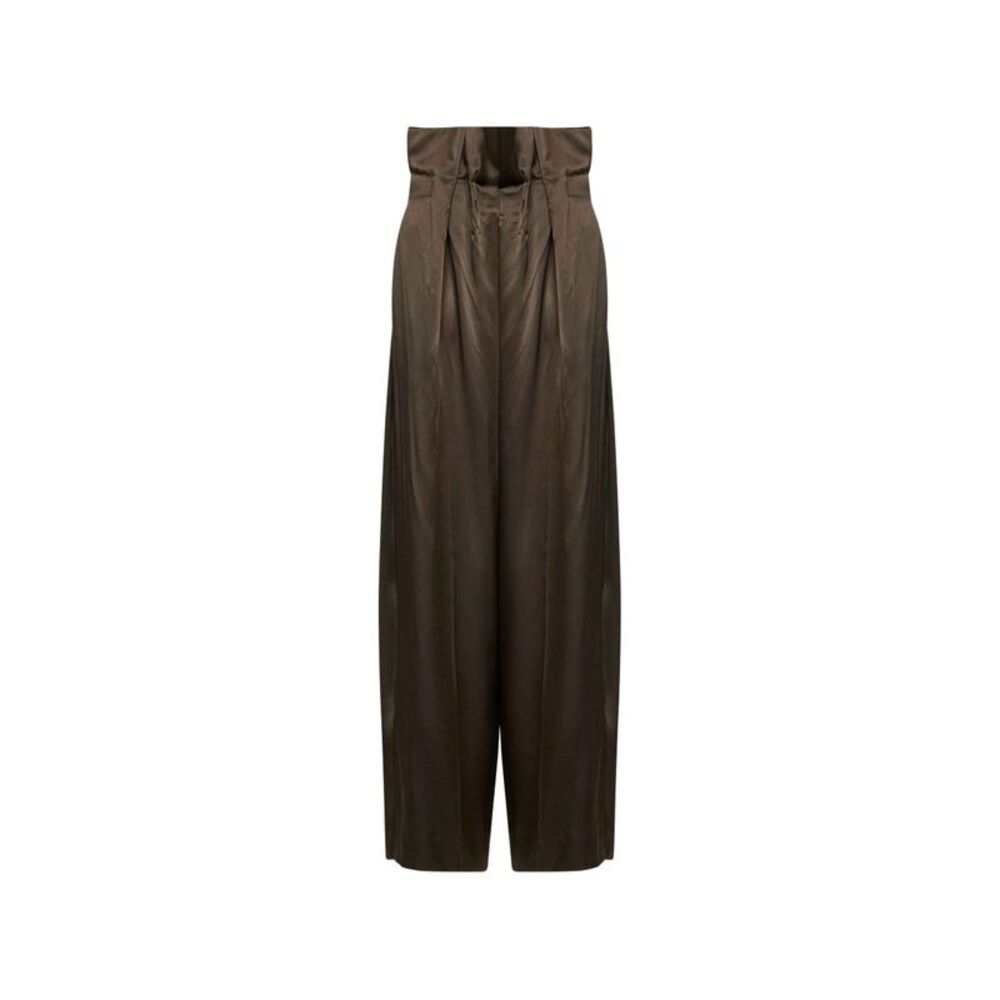 Khaite Women Kira Silk Trousers